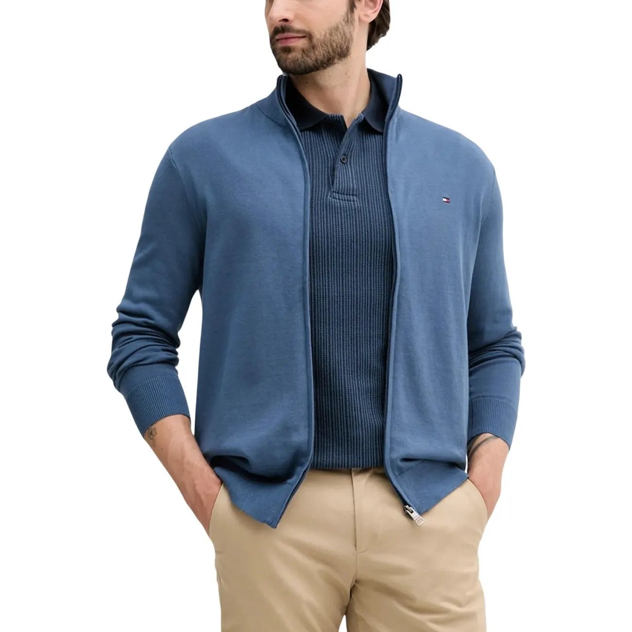 Tommy Hilfiger - Tommy Hilfiger Men Cardigan by Tommy Hilfiger