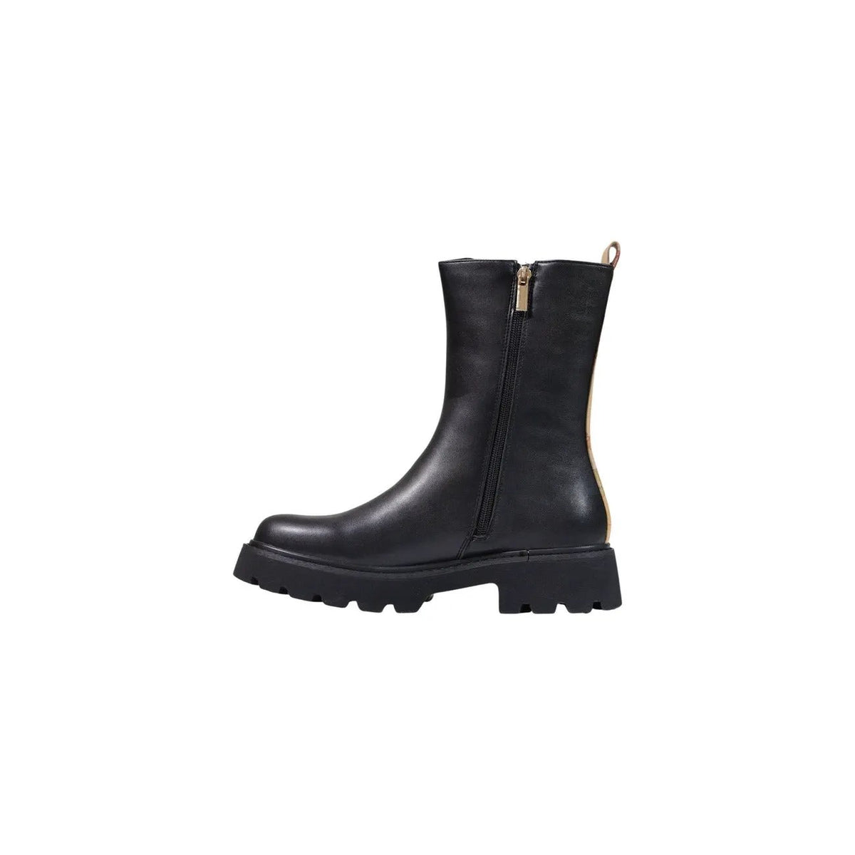 Alviero Martini Prima Classe Women's Black Faux Leather Boots