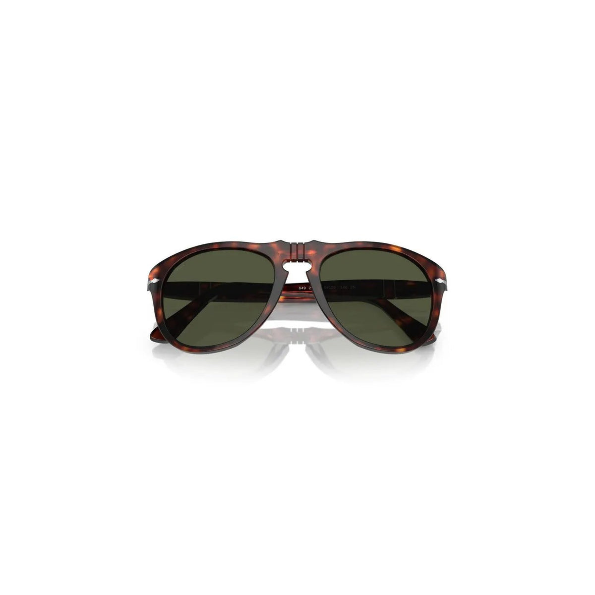 Persol Men's Havana Brown Aviator Sunglasses