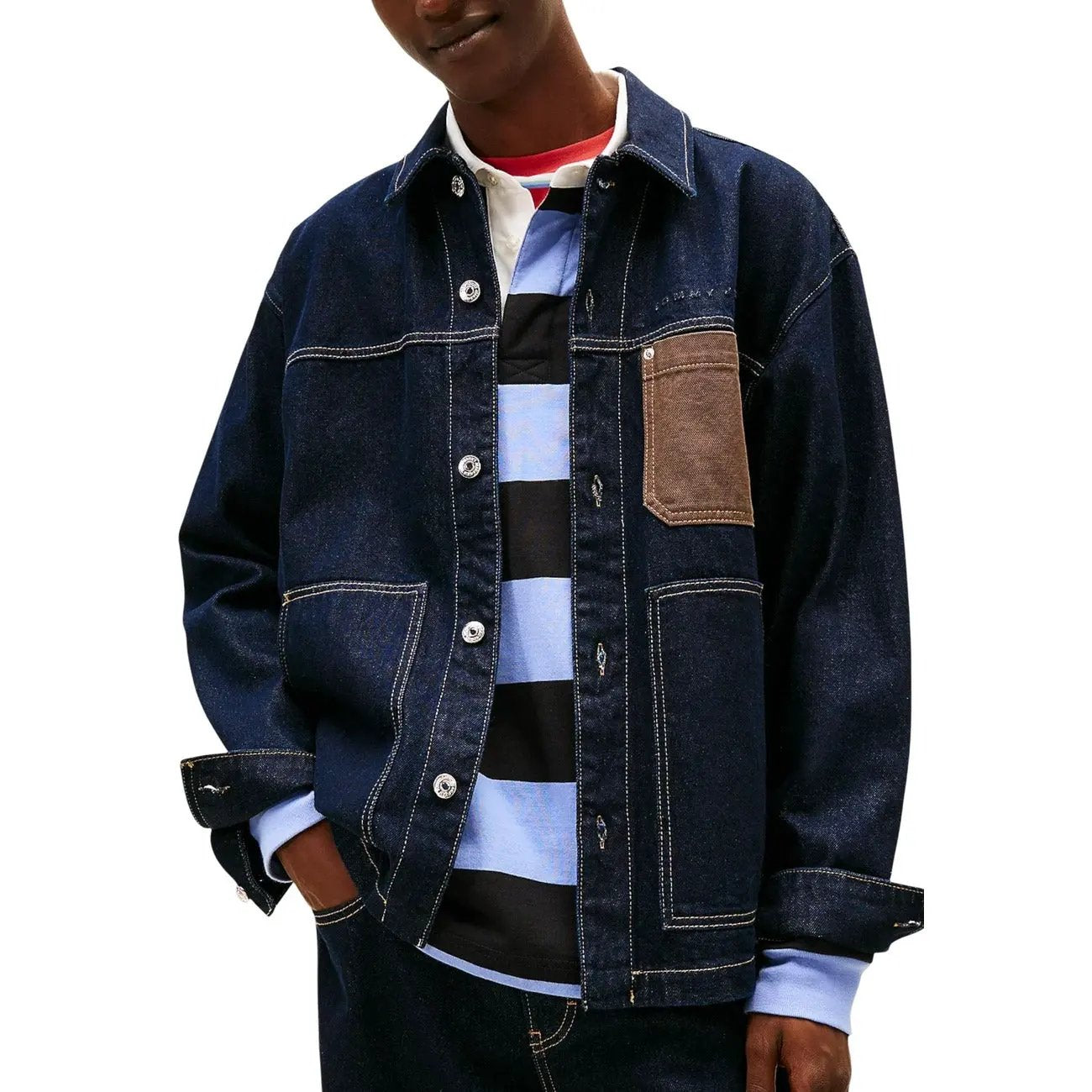 Tommy Hilfiger Jeans - Tommy Hilfiger Jeans Men Jacket by Tommy Hilfiger Jeans