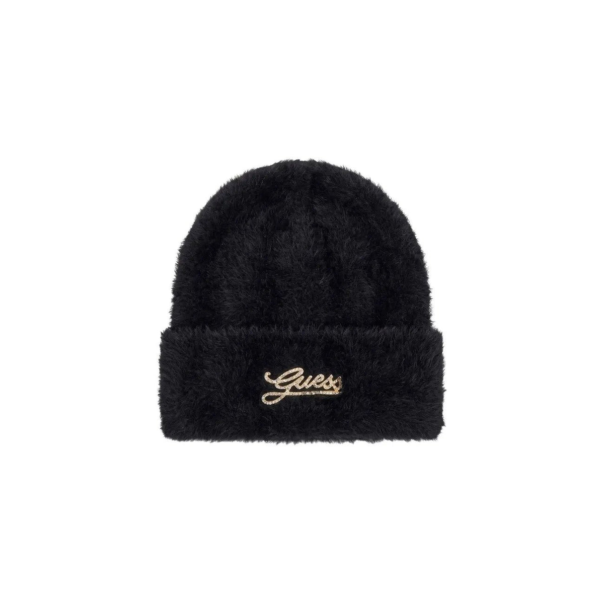 Guess Women's Beige Beanie for Fall and Winter