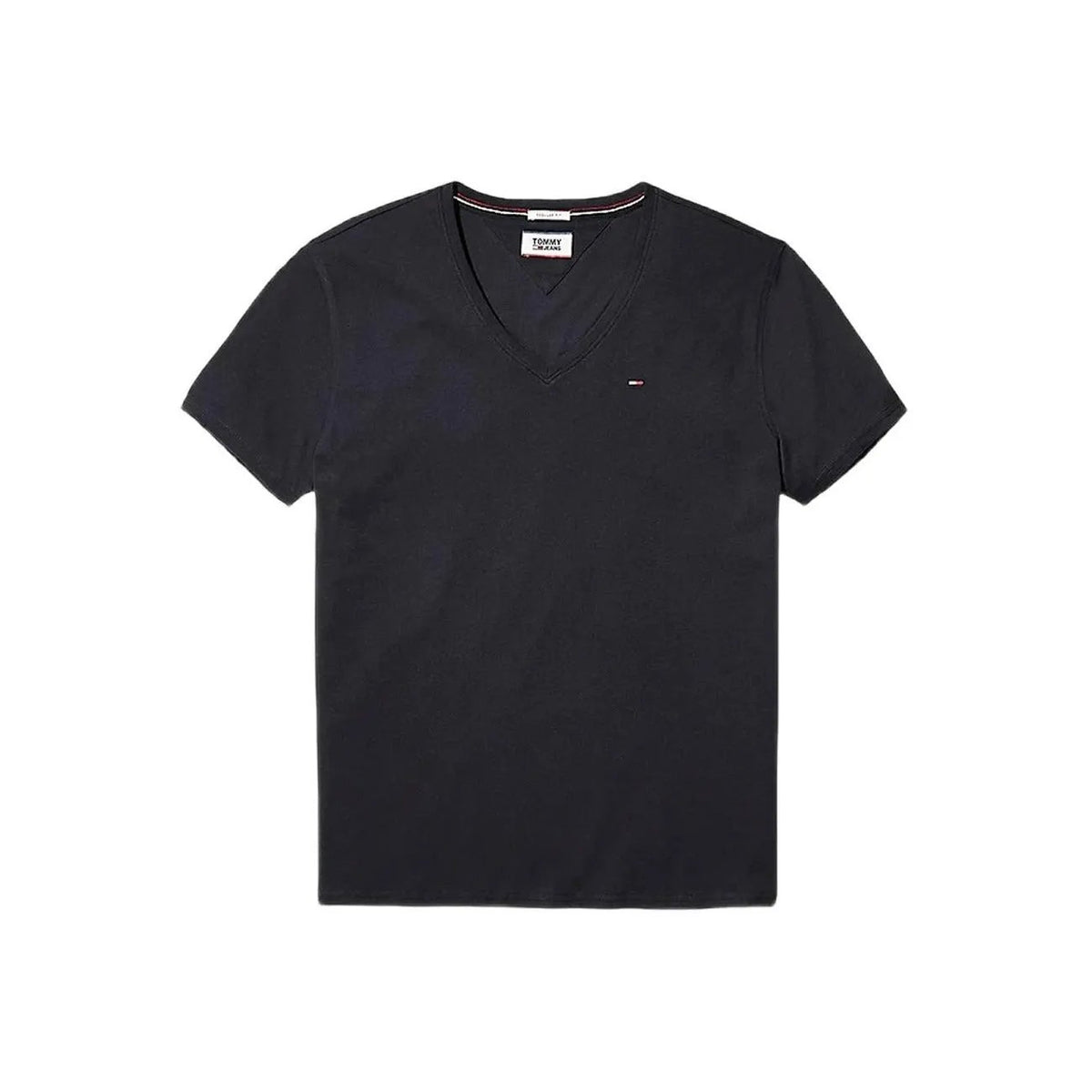 Tommy Hilfiger Jeans Men's Black Cotton T-Shirt
