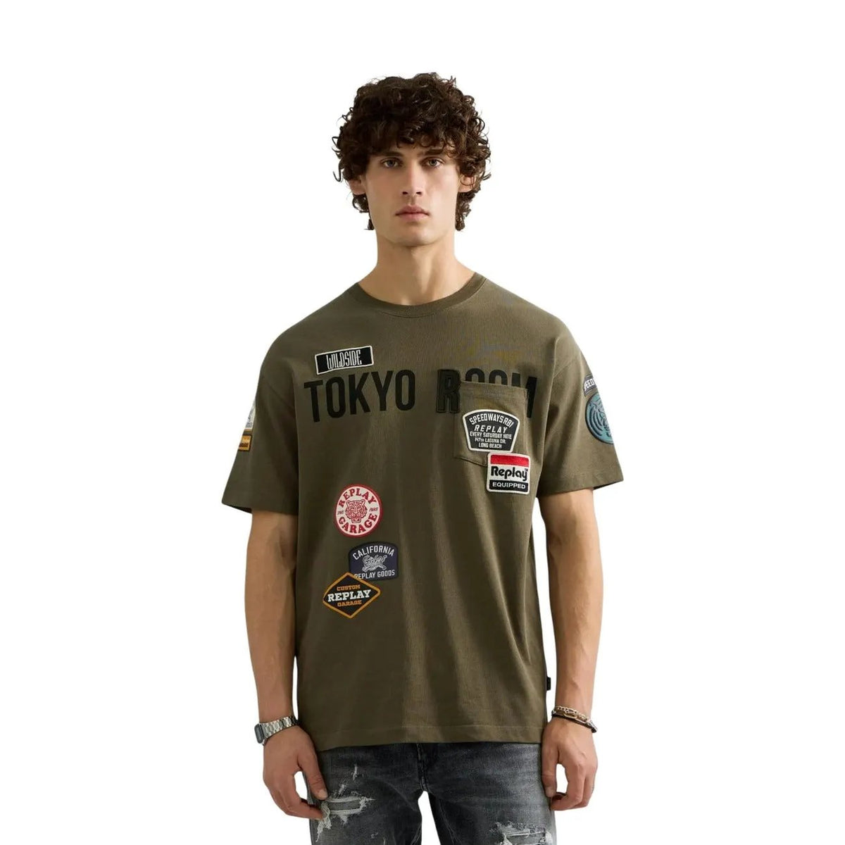 Replay Men's Relaxed Cotton T-Shirt