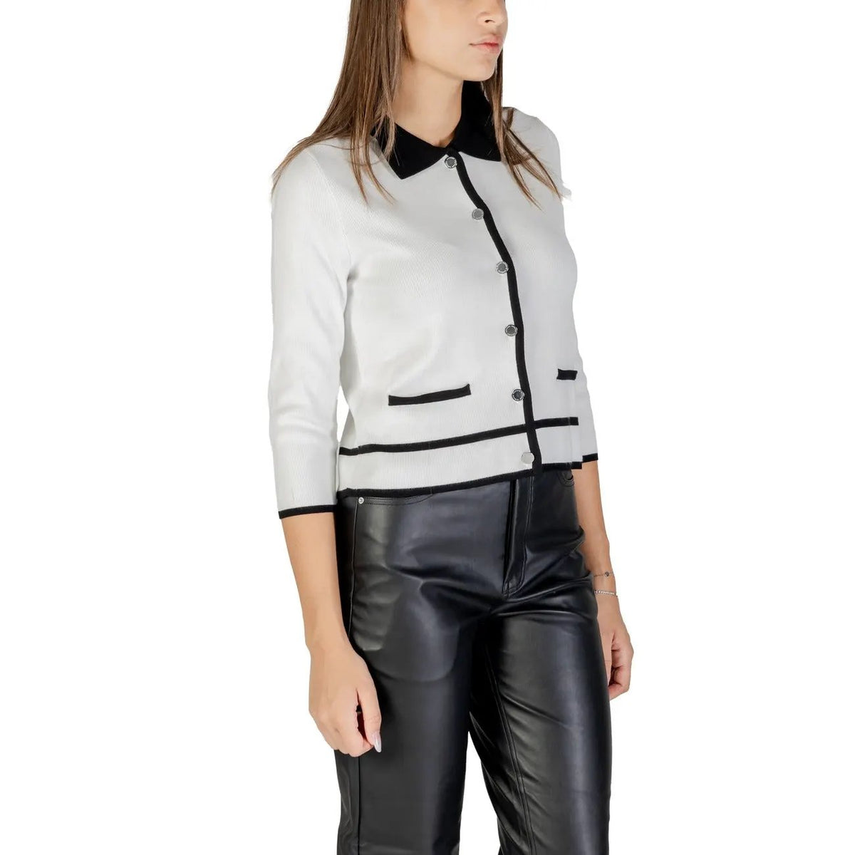 Morgan De Toi Women's White Cardigan