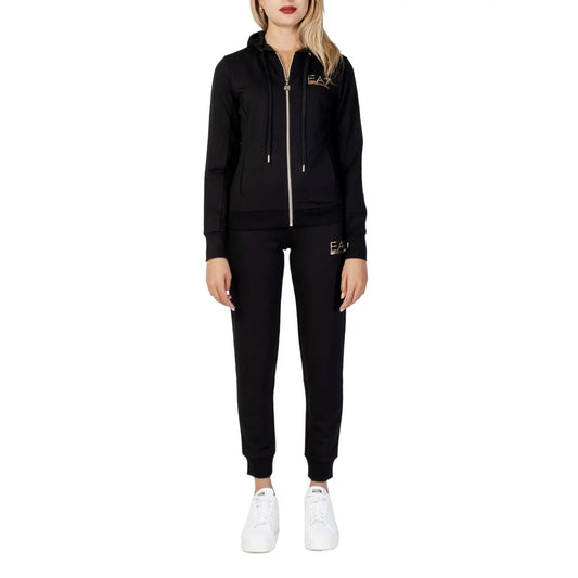 EA7 Women's Black Jumpsuit