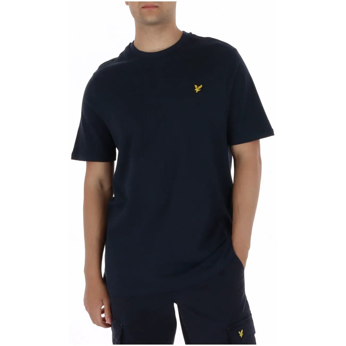 Lyle & Scott Men's Blue Cotton T-Shirt TS2406V