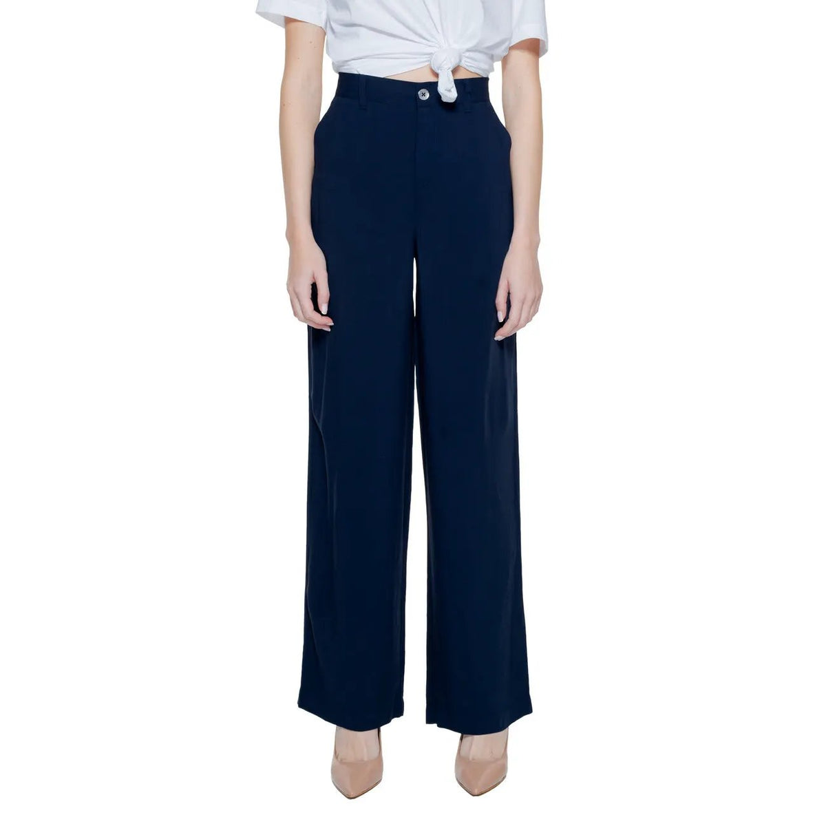 Street One Women's Blue Trousers