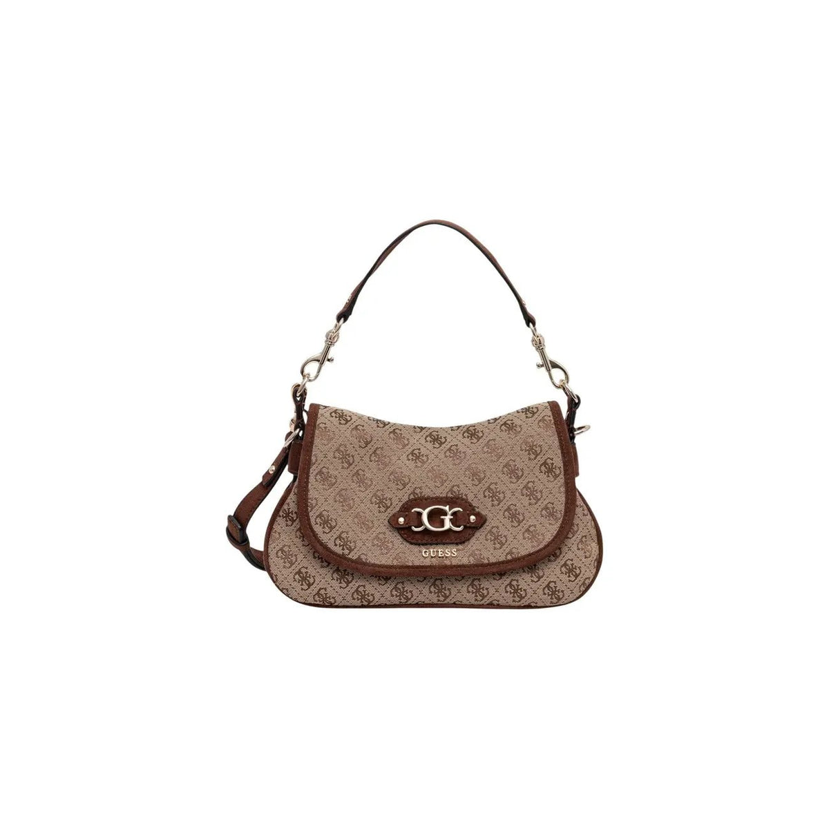 Guess Women's Brown Samantha Shoulder Bag, 29 x 20 cm