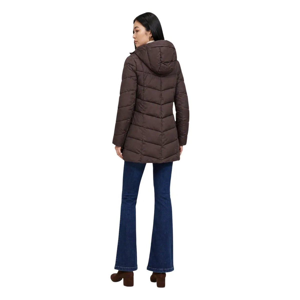 Choral Women's Brown Hooded Jacket