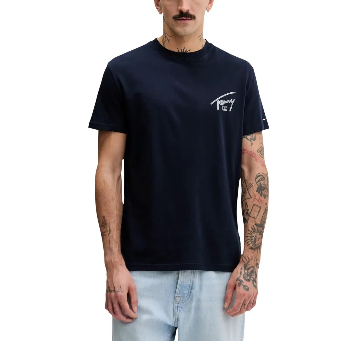 Tommy Hilfiger Jeans - Tommy Hilfiger Jeans Men T-Shirt by Tommy Hilfiger Jeans