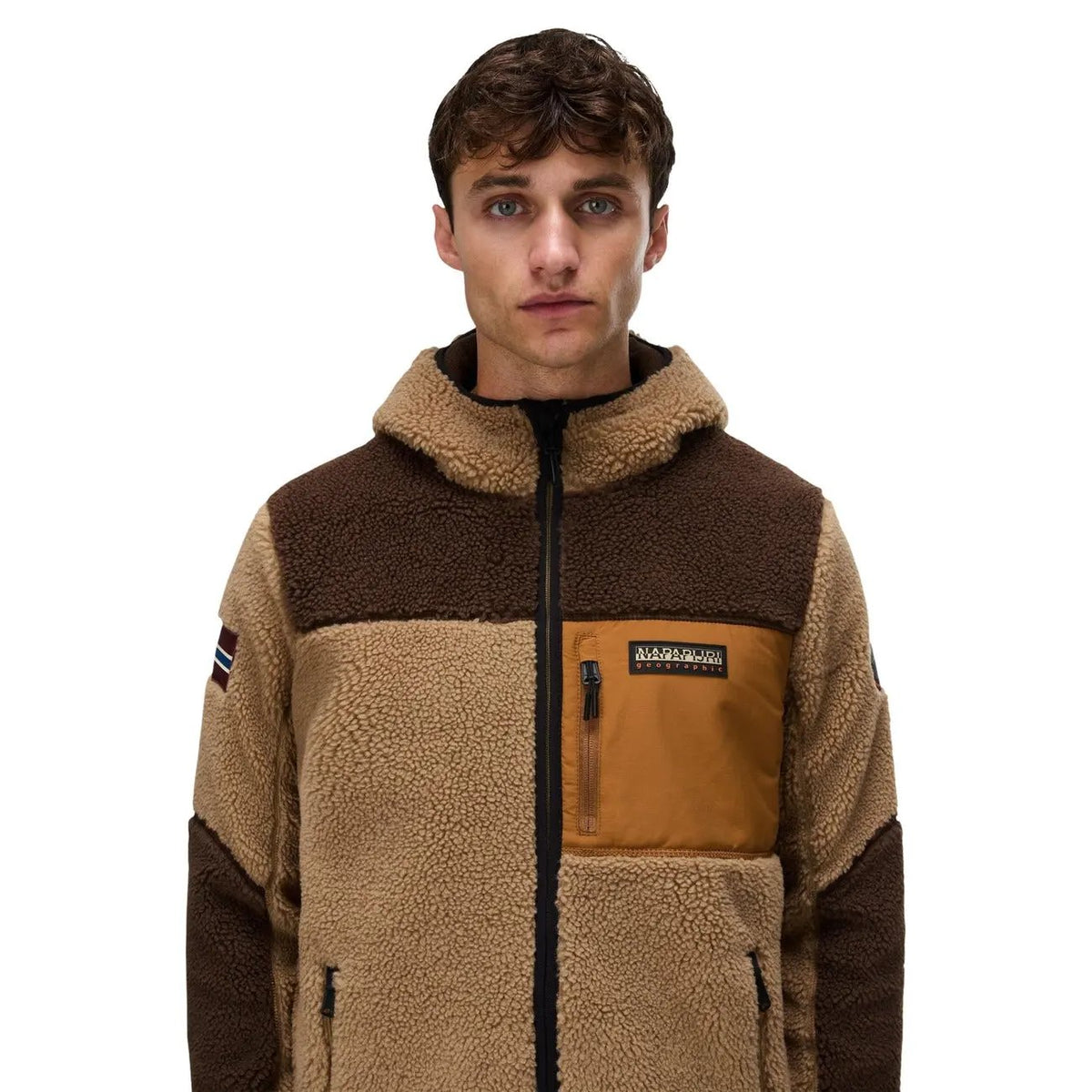 Napapijri Men's Yupik Black Full Zip Hoodie