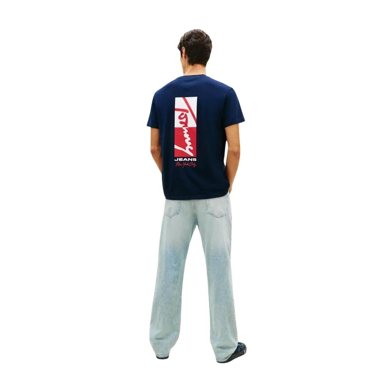 Tommy Hilfiger Jeans - Tommy Hilfiger Jeans Men T-Shirt by Tommy Hilfiger Jeans