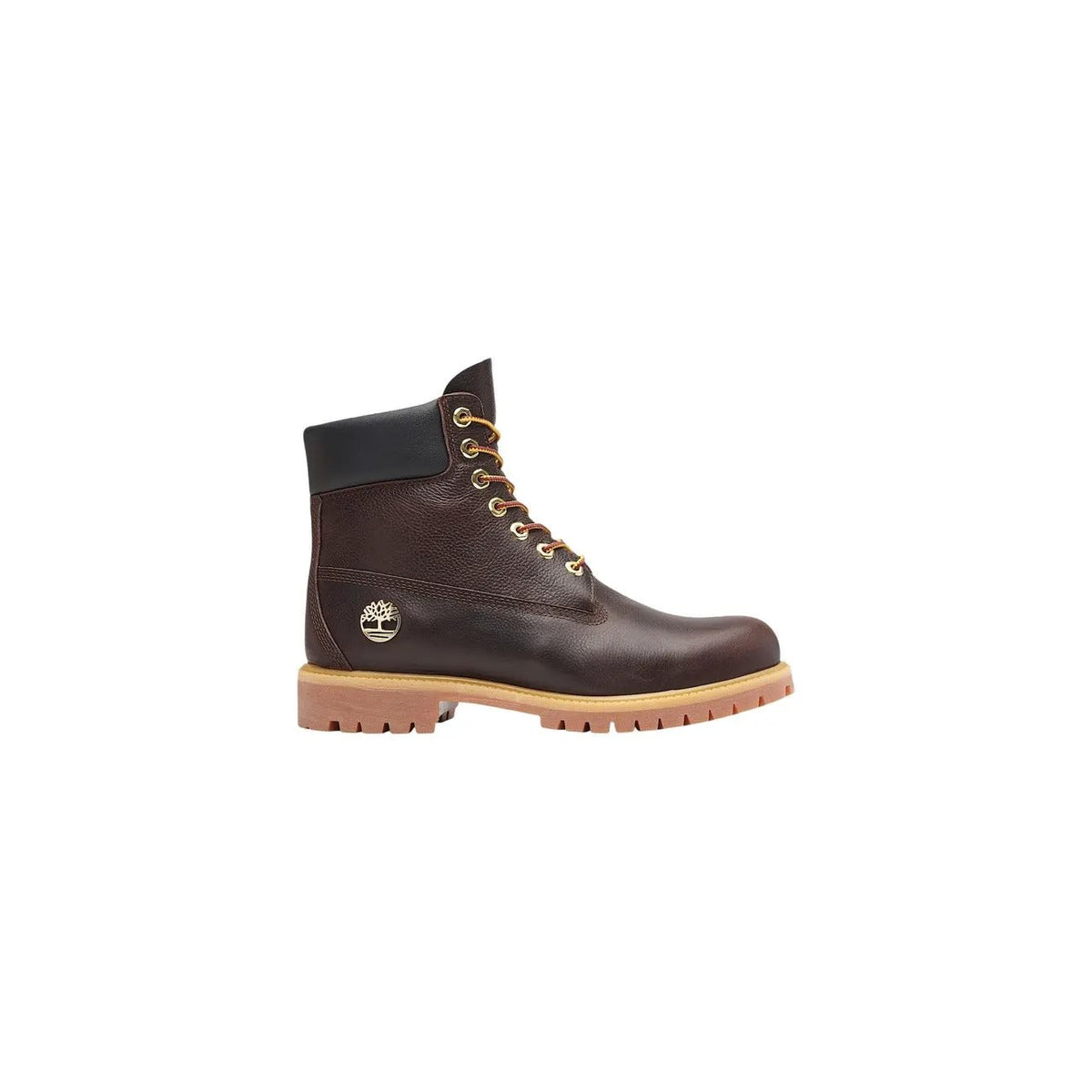 Timberland Men's Premium 6 Inch Brown Leather Waterproof Boots