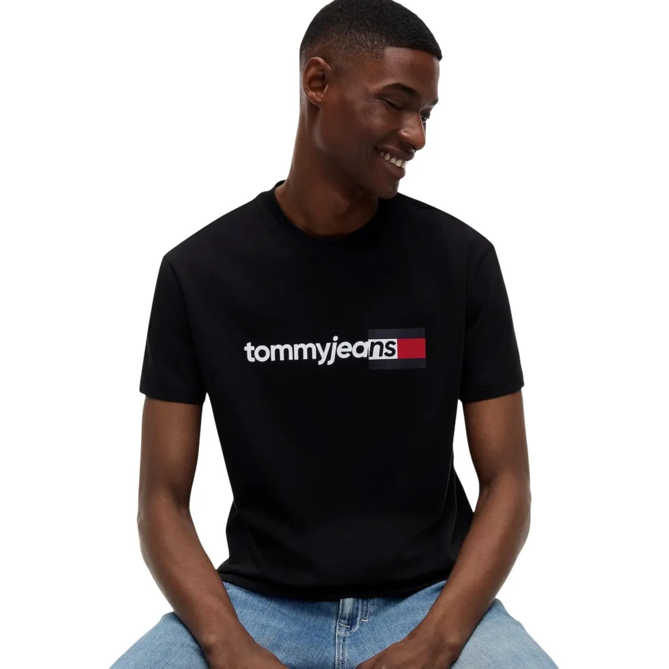 Tommy Hilfiger Jeans - Tommy Hilfiger Jeans Men T-Shirt by Tommy Hilfiger Jeans