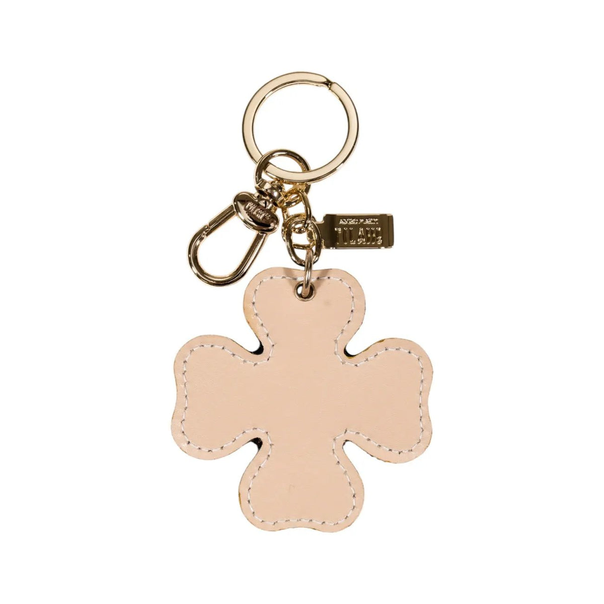Alviero Martini Prima Classe Women's White Leather Key Ring