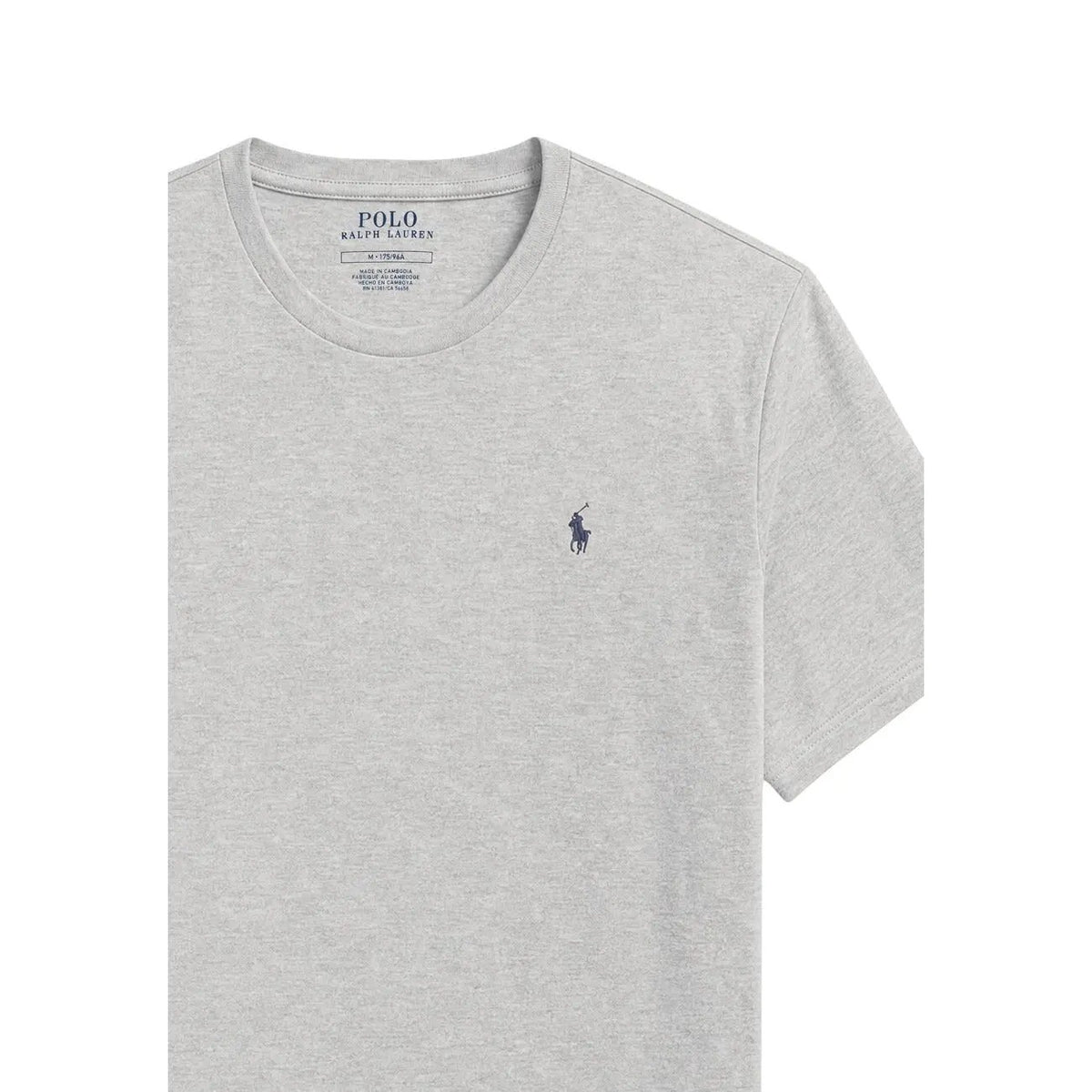 Ralph Lauren Men's Grey Cotton Short Sleeve Sleep Top