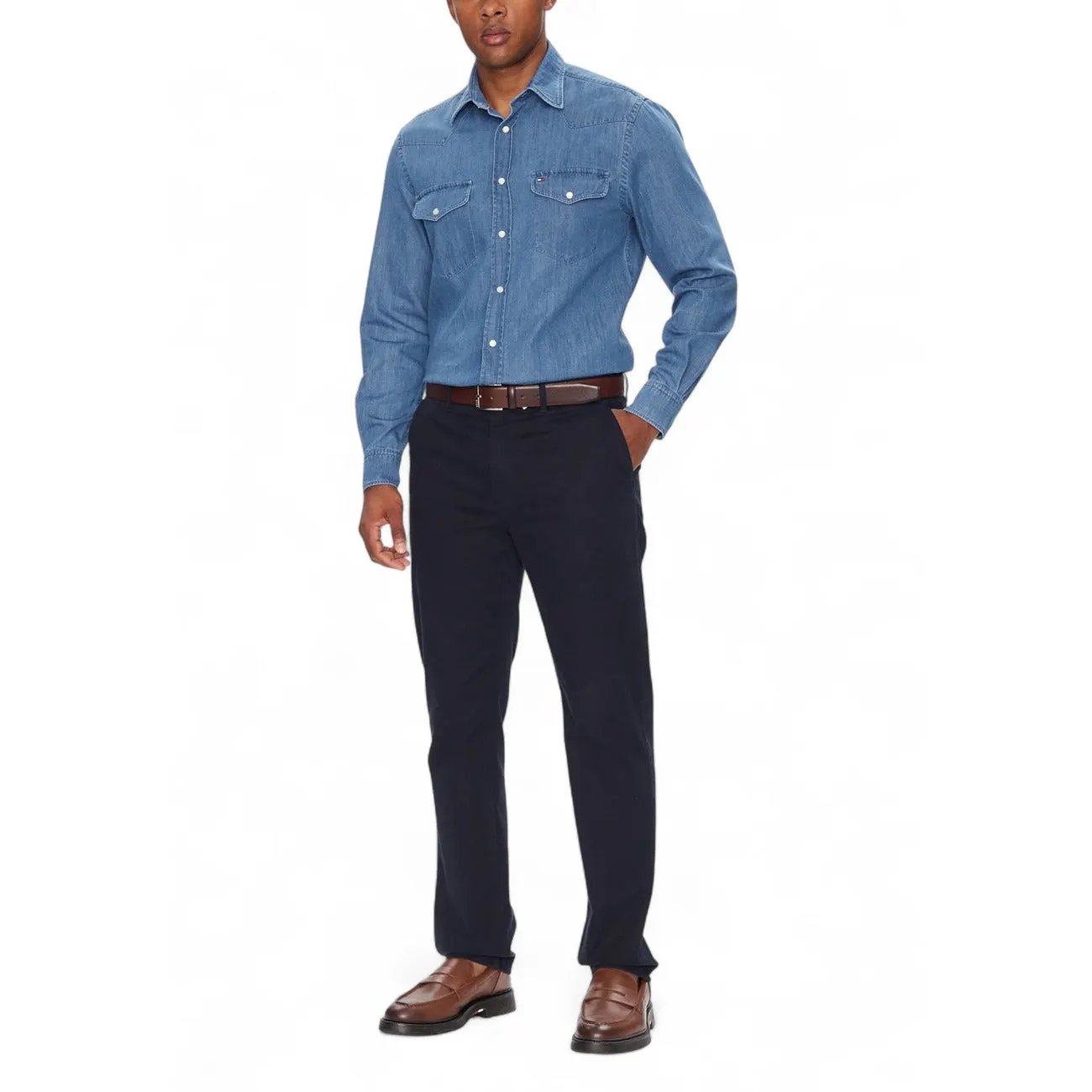 Tommy Hilfiger - Tommy Hilfiger Men Shirt by Tommy Hilfiger