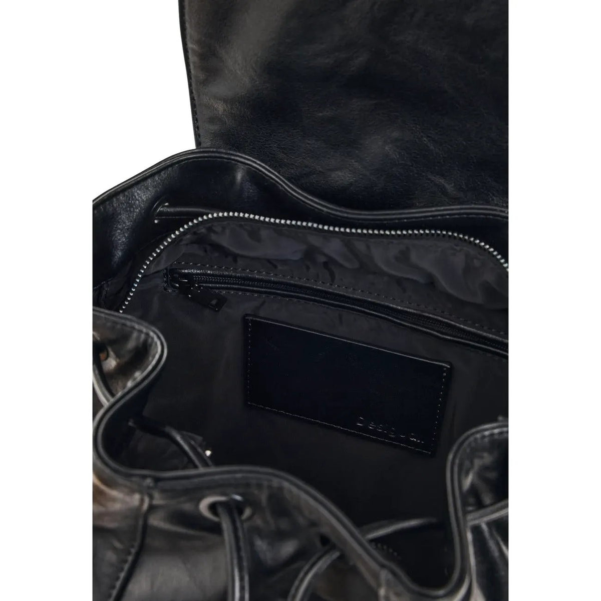 Desigual Women's Sonique Tula Black Faux Leather Backpack