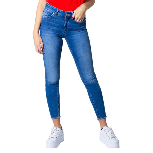 Only Womens Classic Stretch Cotton Casual Blue Jeans Daily Wear by Only