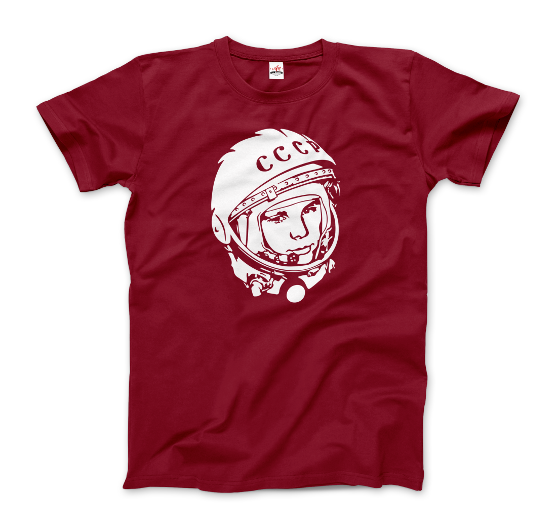 Yuri Gagarin CCCP Design t-shirt by Art-O-Rama Shop